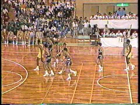 1987 バスケット国際親善試合　全日本　VS オーストラリア - YouTube