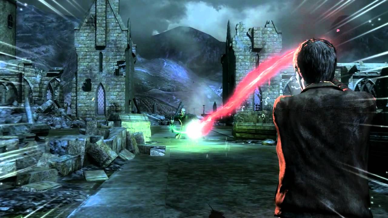 Harry Potter and The Deathly Hallows Part 2 Game Walkthrough Part 17 Harry VS Voldemort Final Battle - YouTube