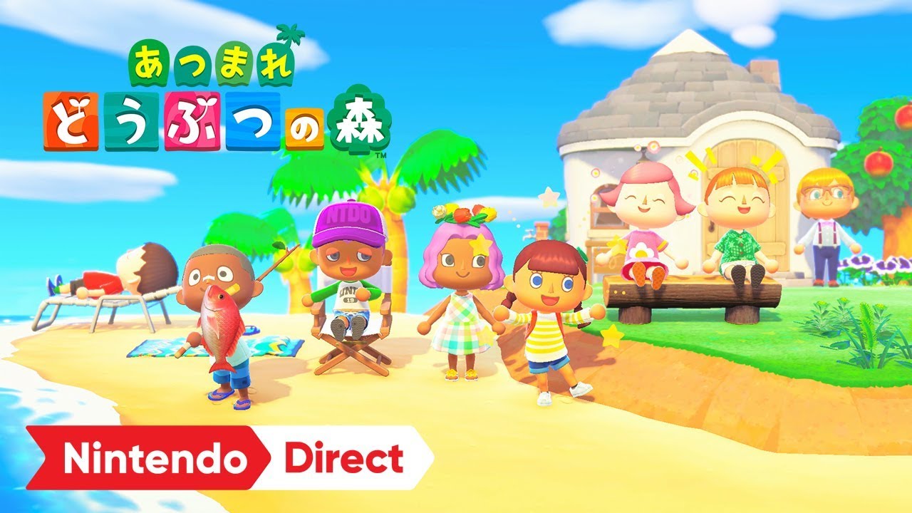 あつまれ どうぶつの森 はじめての無人島生活 [Nintendo Direct 2019.9.5] - YouTube