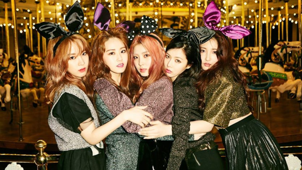 K-POP女性グループ人気ランキング第42位：4minute（フォーミニッツ、포미닛）