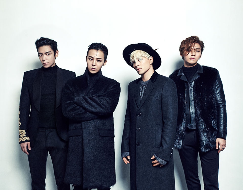 K-POP男性グループ人気ランキング第5位：BIGBANG（ビッグバン）