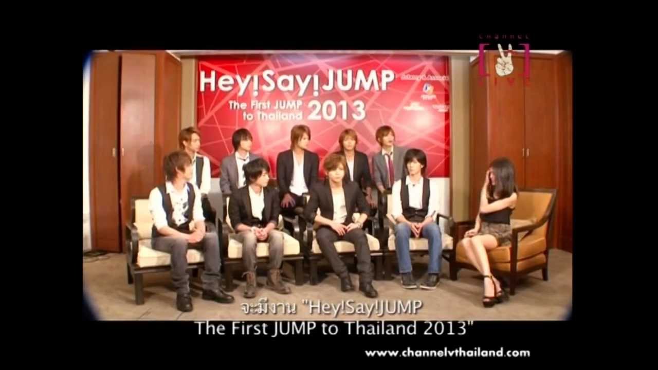 Asian Hero : ภาพงาน Hey! Say! JUMP The First JUMP to Thailand 2013 - YouTube