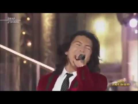 SMAP【SHAKE】シェイク 2013 FNS歌謡祭 - YouTube