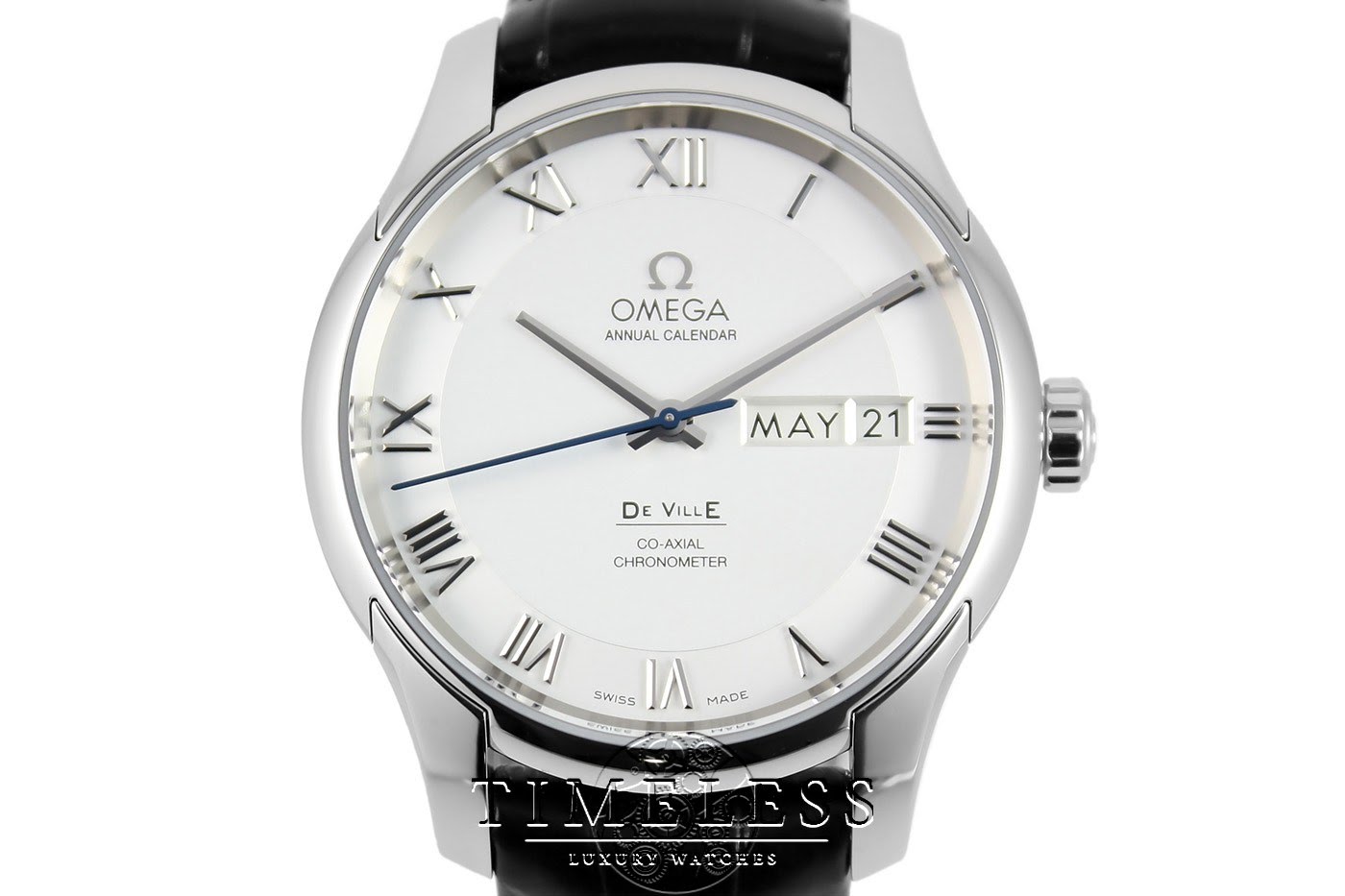 Omega De Ville Annual Calendar - YouTube