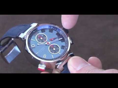 LV Tambour Spin Time Regatta Chronograph - YouTube