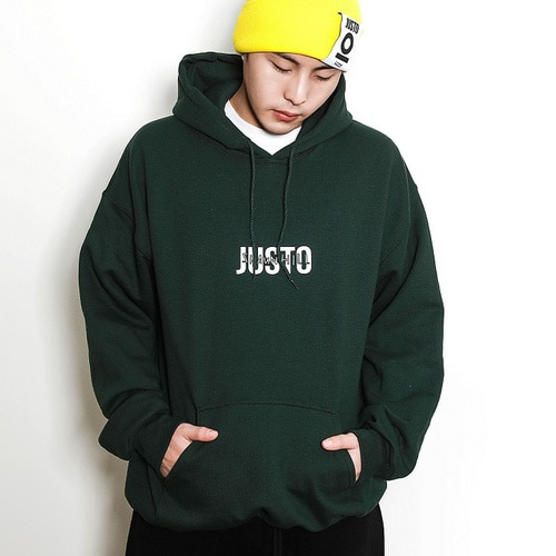 [JUSTOXSHAUN HILL]GREEN HOODIE