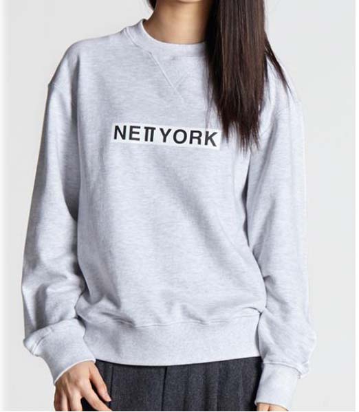 NOHANT(ノアン) ユ・アイン × newkidz nohant/LOVE CITY NEWYORK SWEATSHIRT 