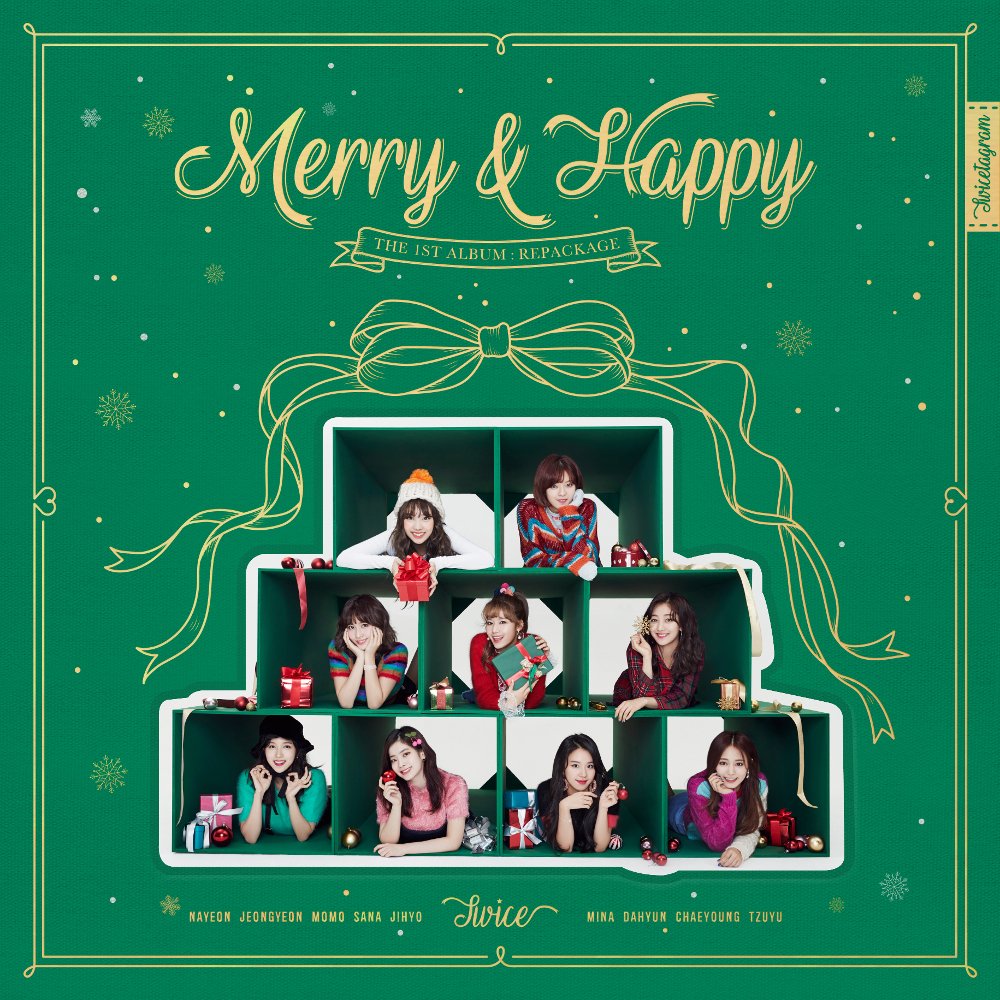 1st repackage album「Merry&Happy」