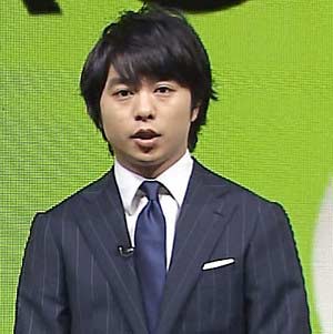 １４位　櫻井翔さん