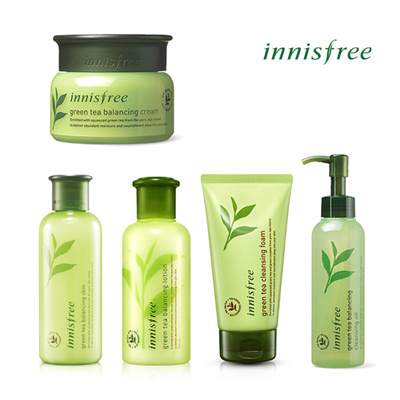 グリーンティーシリーズ（innisfree）