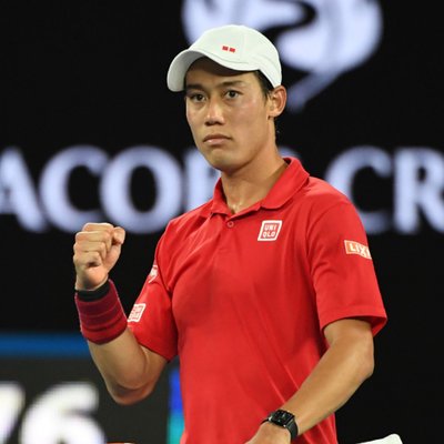 １５位　錦織圭さん