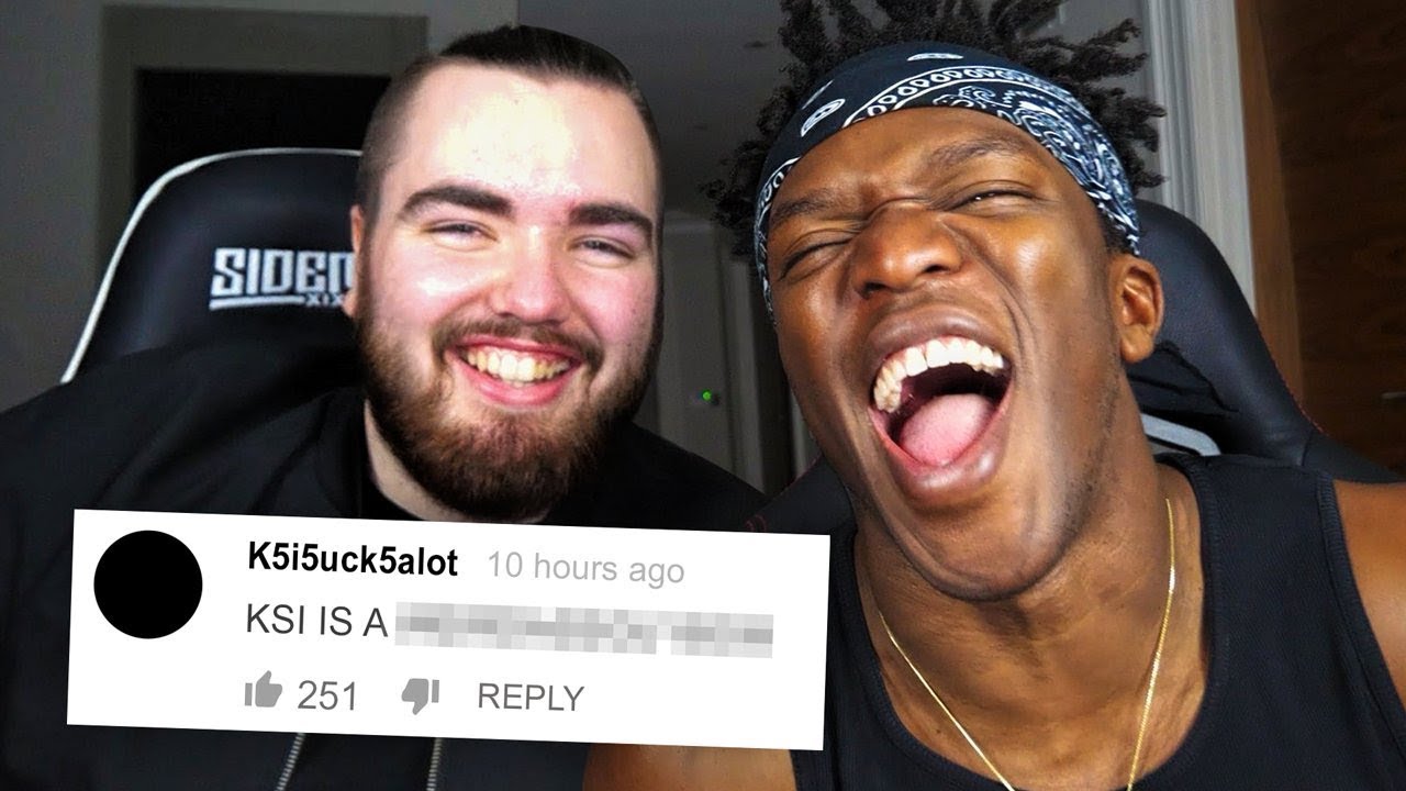 REACTING TO HATE COMMENTS - YouTube