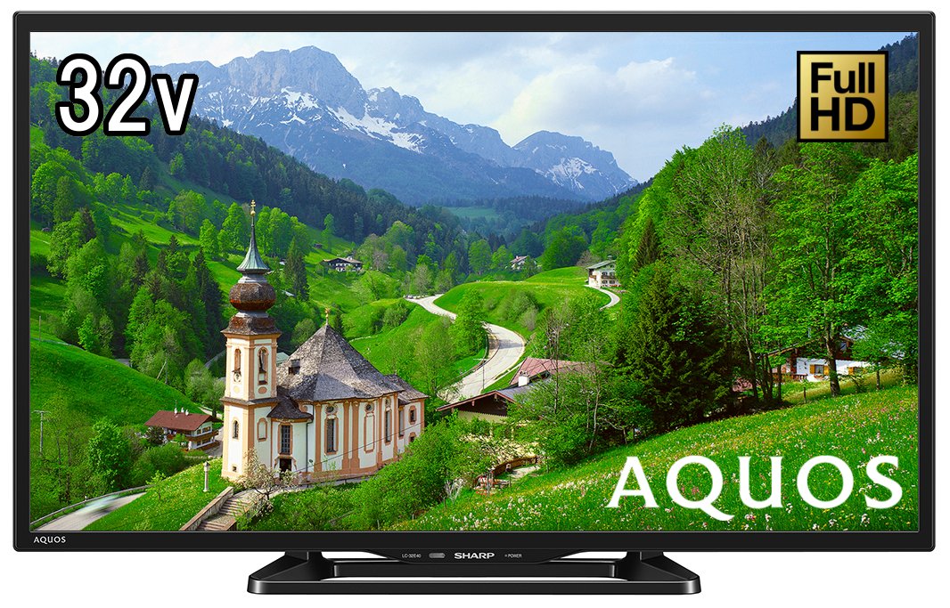 1位：シャープ 32V型 液晶テレビ AQUOS LC-32E40 ハイビジョン 直下型LEDバックライト 外付HDD対応