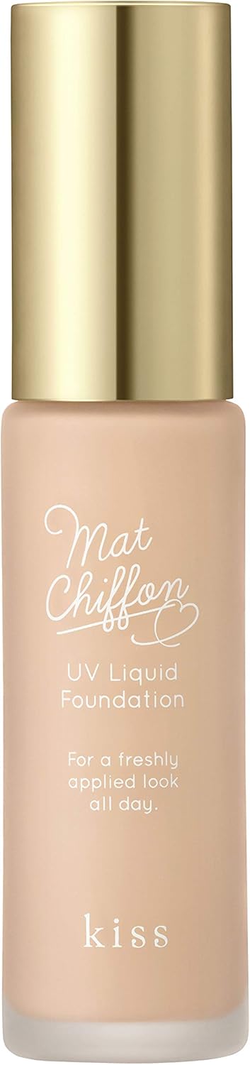 10代におすすめのファンデーション12位：キス　マットシフォンUVリキッドファンデ