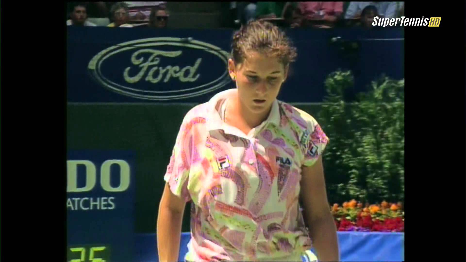 Monica Seles vs Steffi Graf 1993 AO Final HD 1080i - YouTube