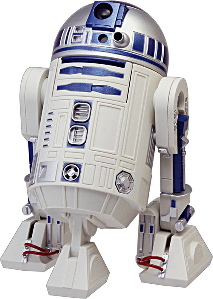 20位：リズム時計 RHYTHM STAR WARS ( スターウォーズ ) R2-D2 音声・アクション 目覚し キャラクター 時計 白 8ZDA21BZ03