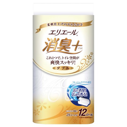 1位　エリエール　トイレットペーパー　消臭プラス　ダブル