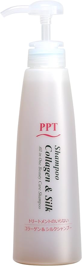 抜け毛予防や育毛にも効果的な女性用シャンプー8：【PPTコラーゲン＆シルクシャンプー】