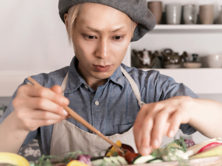 料理店のオーナーに