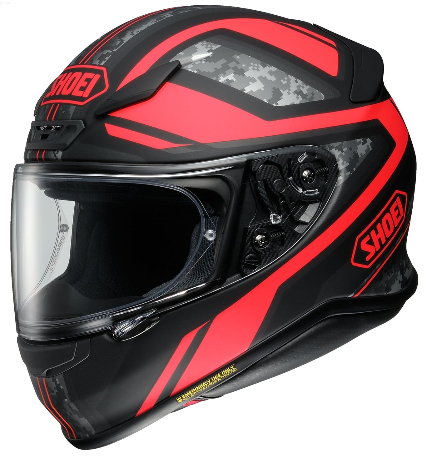 4位：ショウエイ バイクヘルメット フルフェイス Z-7 PARAMETER TC-1(RED/BLACK) マットカラー M