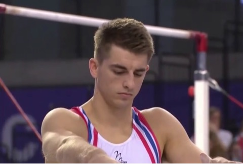 イギリス代表の男子体操選手！