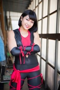 ハーフの女子プロレスラー