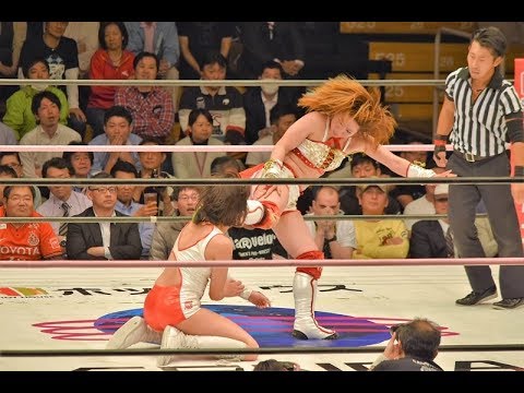 岩田美香 vs. 木村花 (2018年04月19) - 女子プロレス 2018 Match of The Year - YouTube