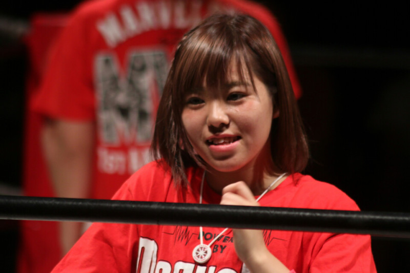 22歳になったかわいい女子プロレスラー