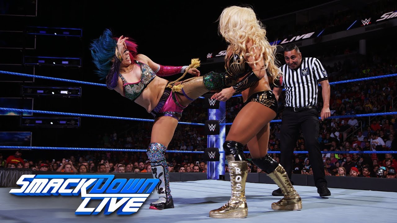 Asuka vs. Mandy Rose: SmackDown LIVE, May 29, 2018 - YouTube