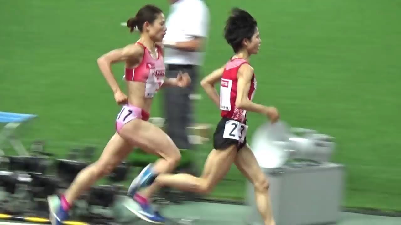 2017 陸上 日本選手権 10000m 鈴木亜由子選手 vs 松田瑞生選手 息詰まるデッドヒート - YouTube