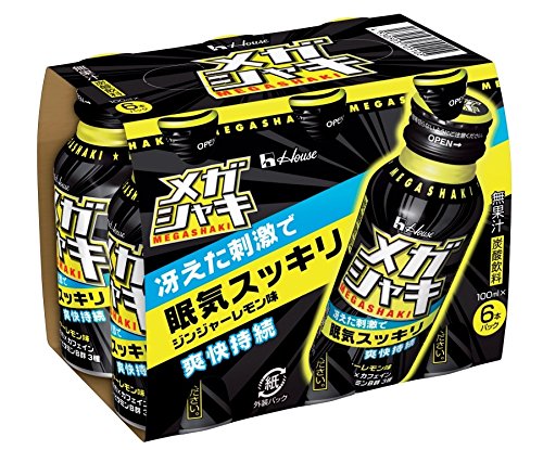 20位　ハウスウェルネスフーズ　メガシャキ　100ml×6本