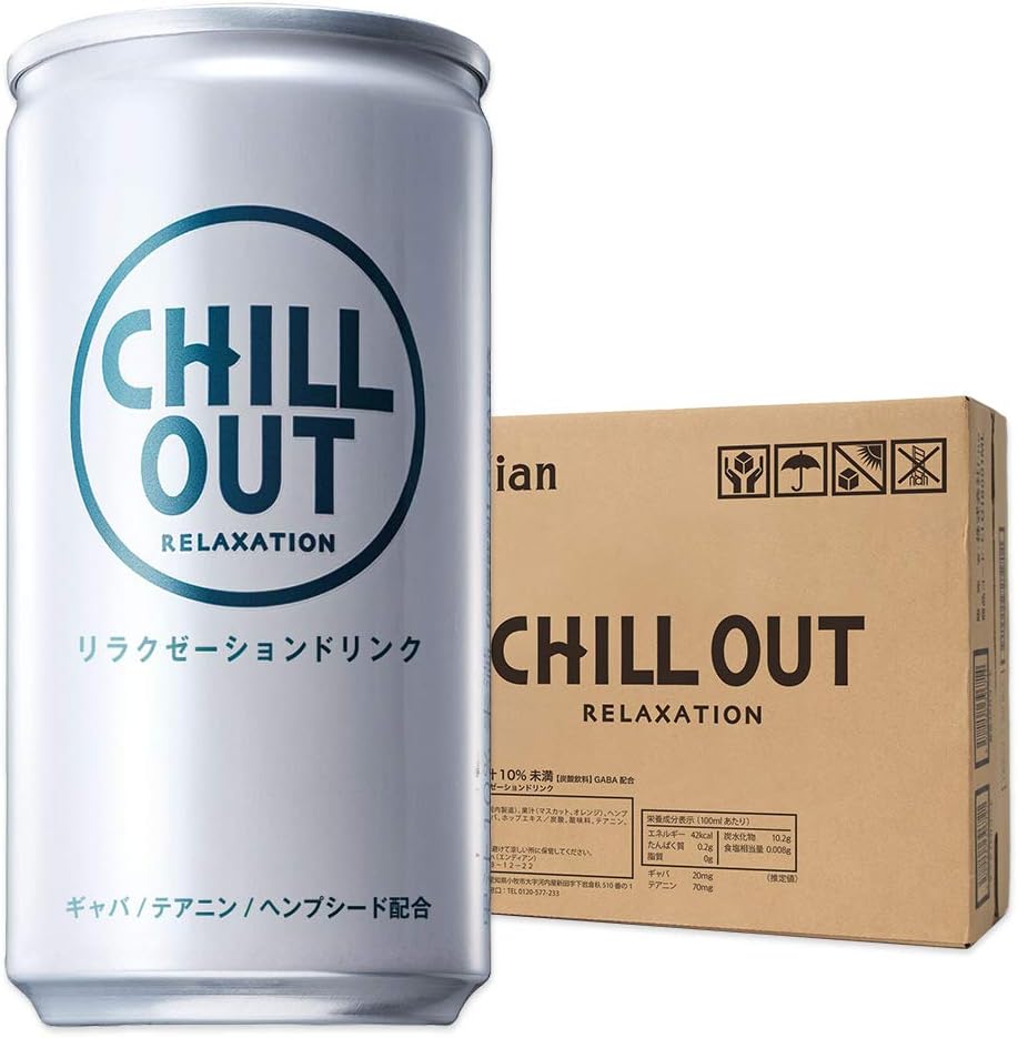 17位　CHILL OUT リラクゼーションドリンク　185ml×30本