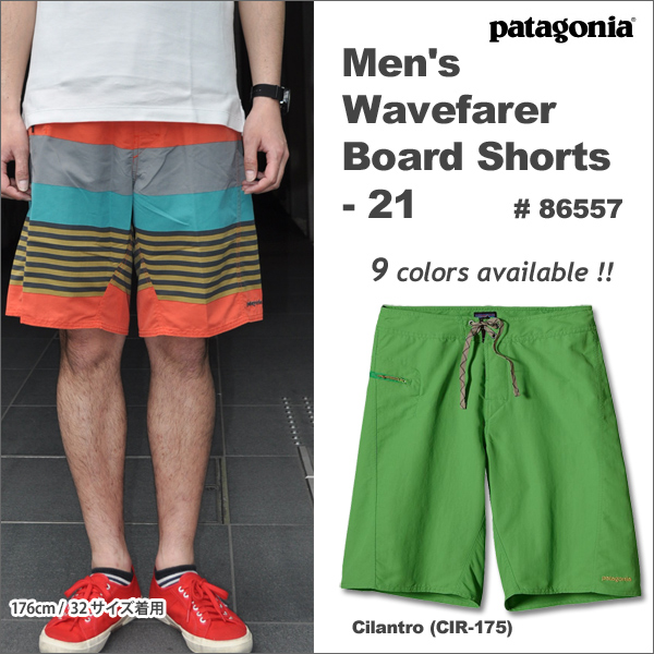 【PATAGONIA】パタゴニア Men’s Wavefarer Board Shorts - 21・メンズ　ボードショーツ 
