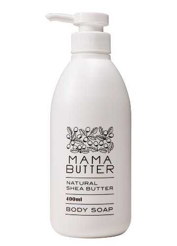 4位：ママバター (MAMA BUTTER) ナチュラル シアバター ボディソープ 400mL