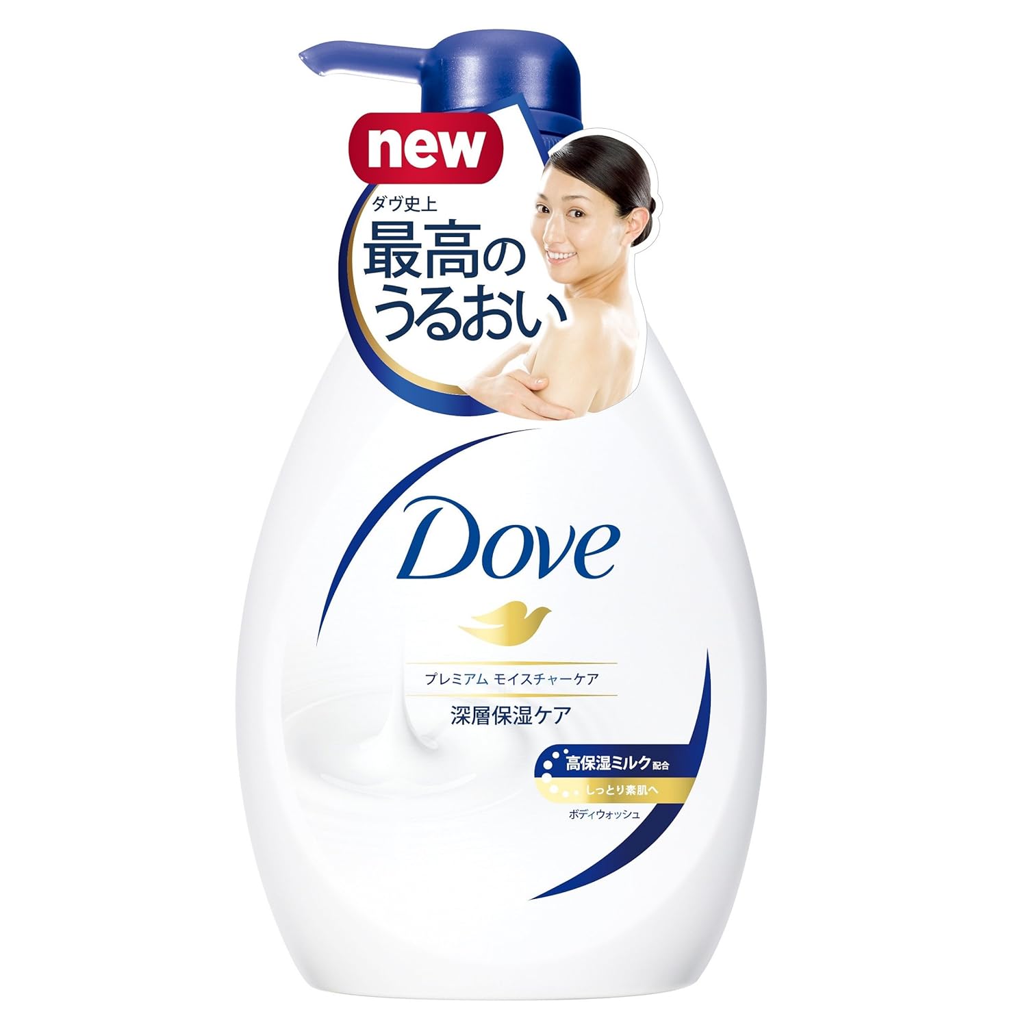 1位：ユニリーバジャパン株式会社 Dove ダヴ ボディウォッシュ プレミアム モイスチャーケア ポンプ 500g