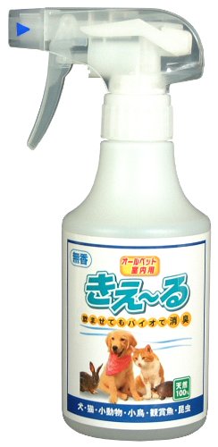 2位：環境ダイゼン きえ〜る ペット用 バイオ消臭液 無香 スプレータイプ 280ml