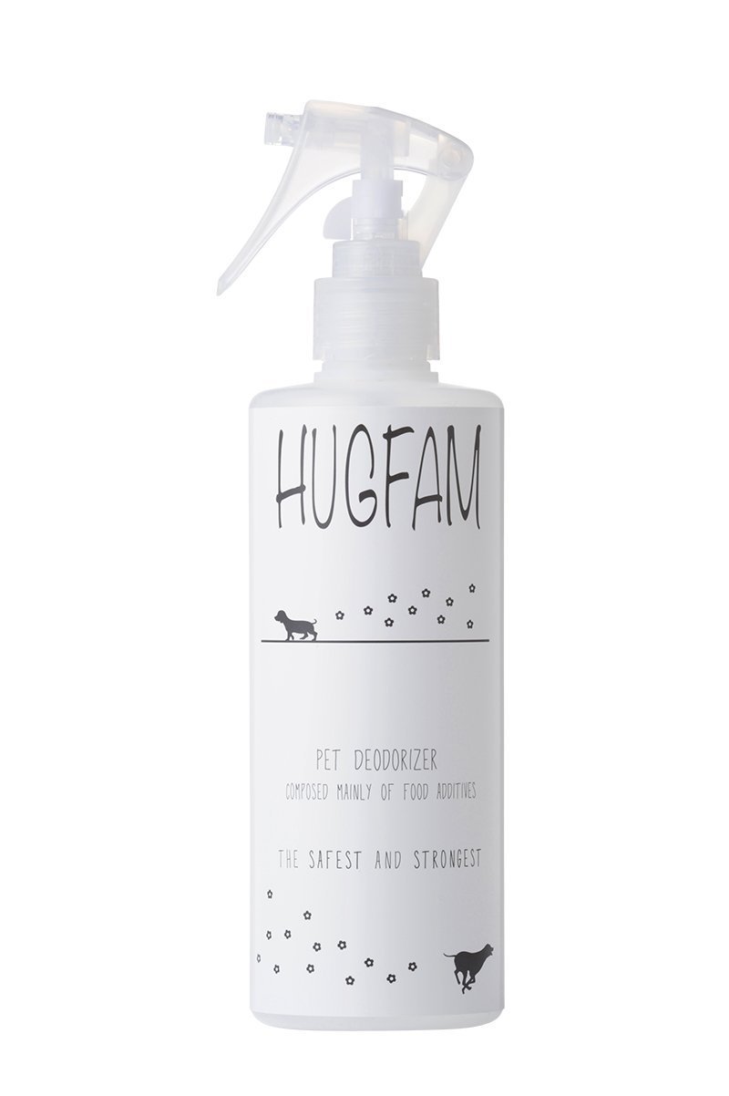 5位：HUGFAM（ハグファム） ペット 消臭 スプレー 無香料 強力 除菌 消臭剤 臭い消し 犬 猫 うさぎ 300ml