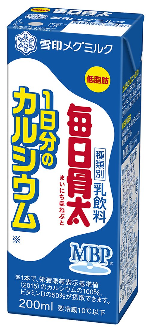 8位　雪印　メグミルク　毎日骨太　18本