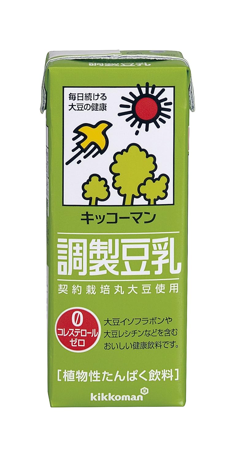 3位：キッコーマン飲料 調製豆乳 200ml×18本