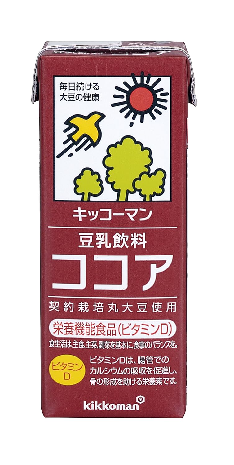 13位：キッコーマン飲料 豆乳飲料 ココア 200ml×18本