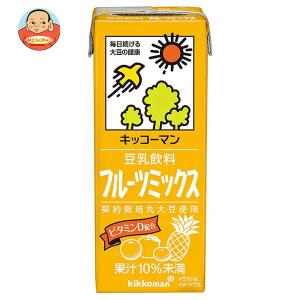 15位：キッコーマン 豆乳飲料 フルーツミックス 200ml紙パック×18本入