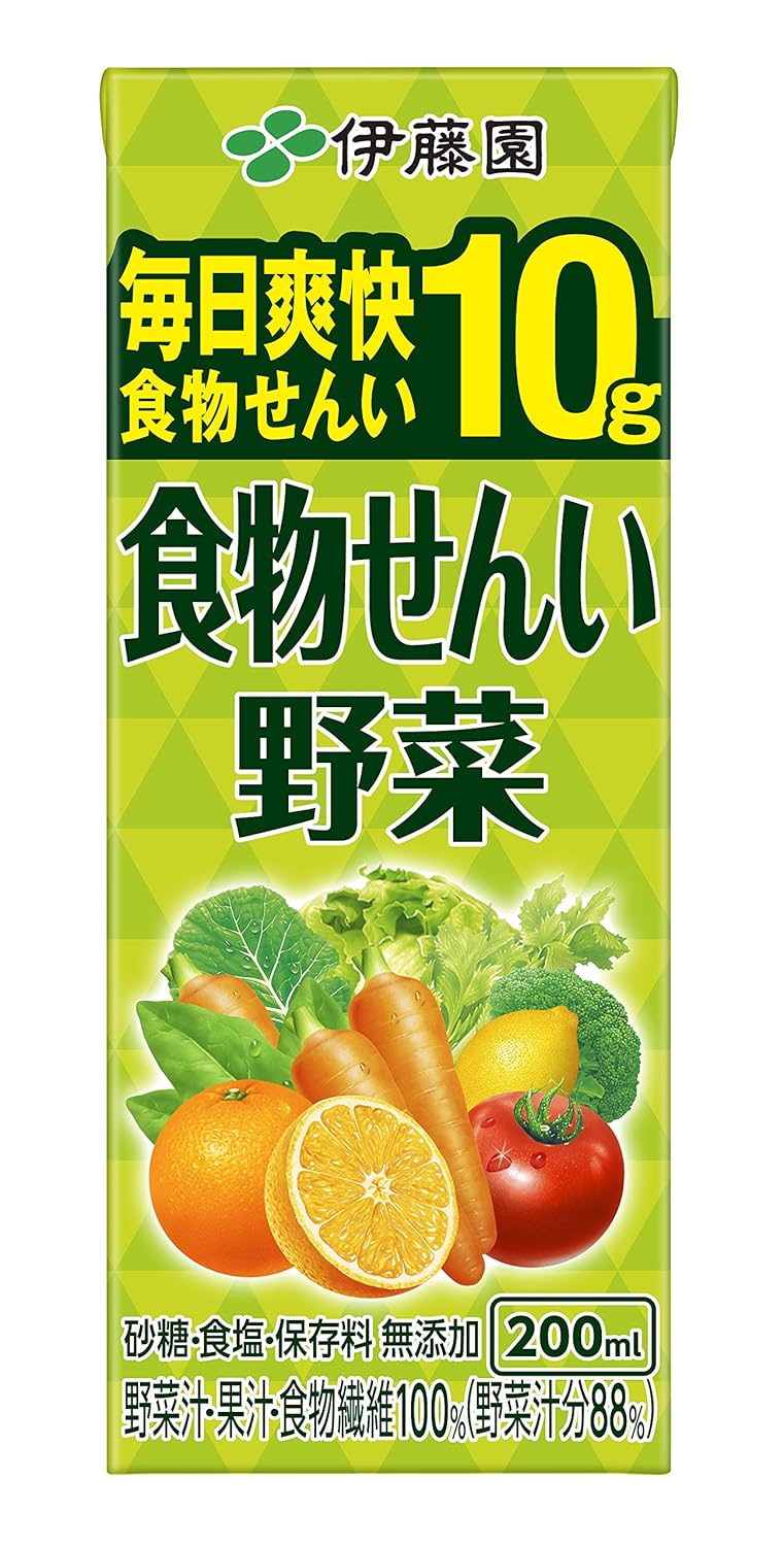 28位　伊藤園　食物せんい野菜（紙パック）