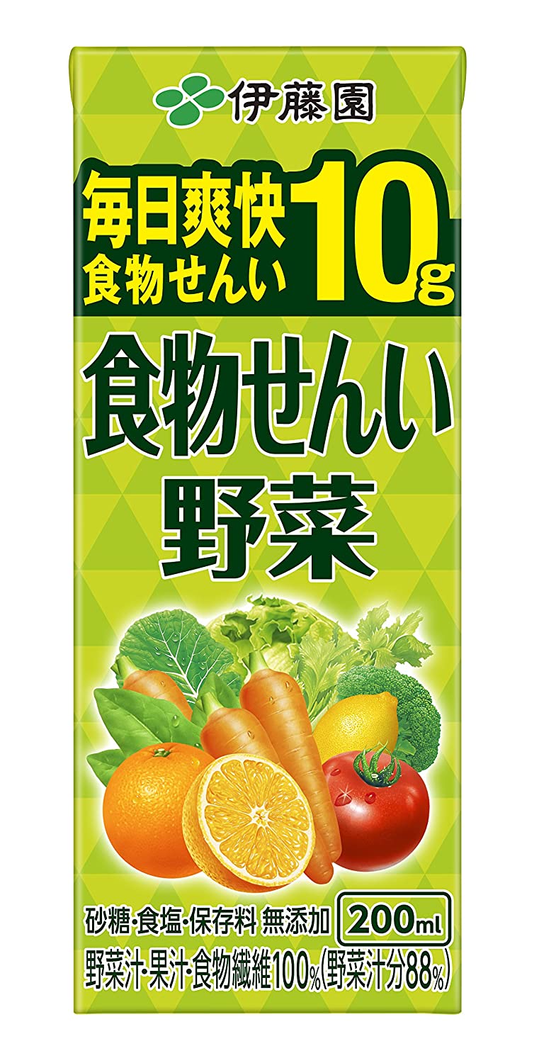 28位　伊藤園　食物せんい野菜（紙パック）