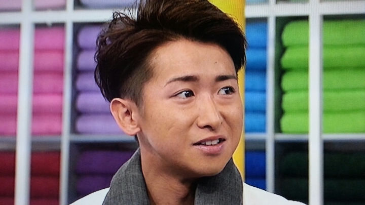 嵐のリーダーもツーブロック