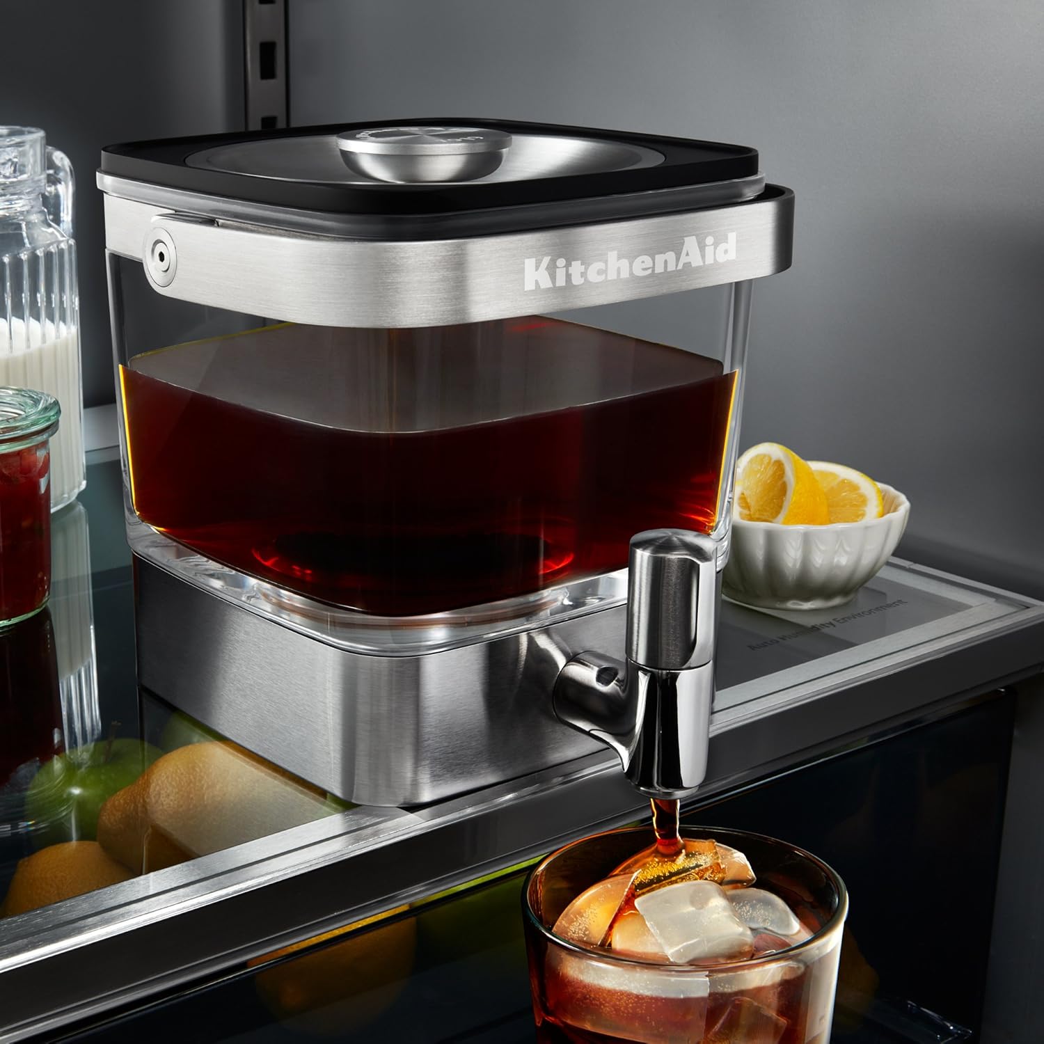 8位：KitchenAid kcm4212sx Cold Brew Coffee Maker、つや消しステンレススチール