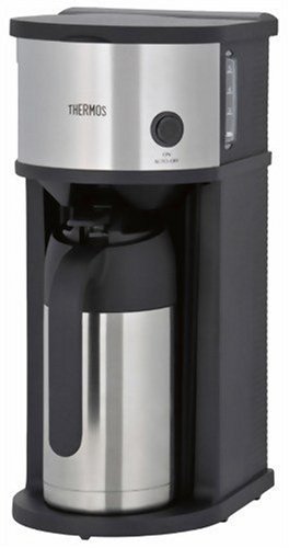 12位：サーモス 真空断熱ポット コーヒーメーカー 630ml ステンレスブラック ECF-700 SBK