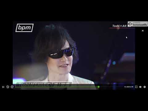 【XJAPAN/Toshl】AbemaTV 「BPM」より 「道」2018.6.30 - YouTube