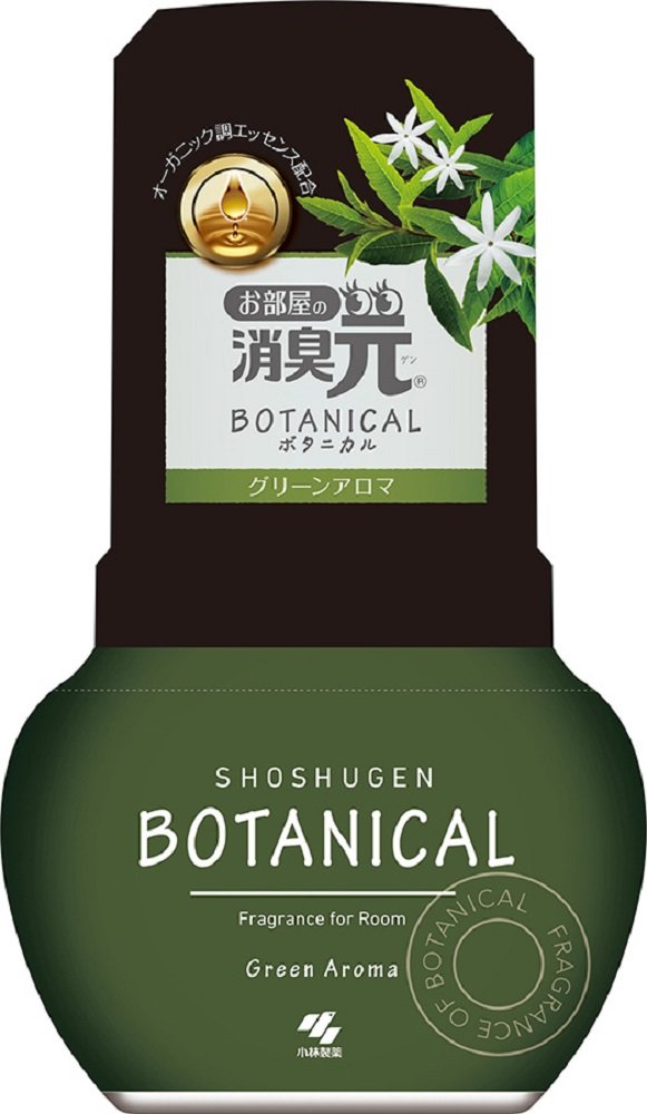 1位　お部屋の消臭元 ボタニカル 消臭芳香剤 グリーンアロマの香り 400ml 