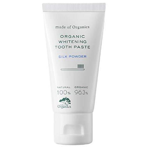 16位：made of Organics ホワイトニング トゥースペイスト 25ｇ