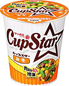 28位：サッポロ一番 カップスター みそ 79g×12個